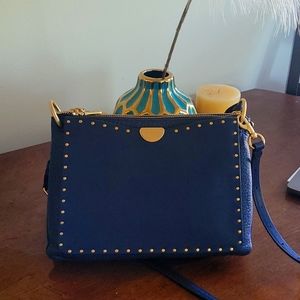 Coach leather crossbody and clutch.